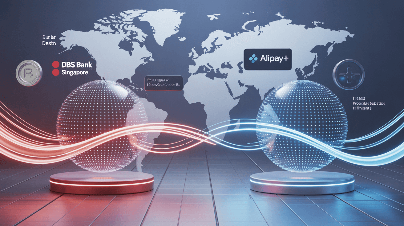 همکاری بزرگ DBS و Ant International برای گسترش پرداخت‌های جهانی و توکنایزیشن